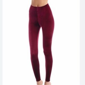 Commando control velvet berry leggings L